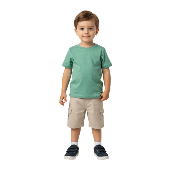 Kids Basic Tee  Premium Cotton T-Shirt 3310