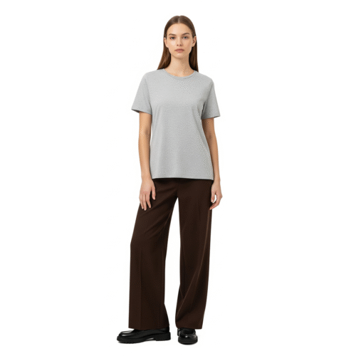Basic Tee Polyester T-Shirt 1300
